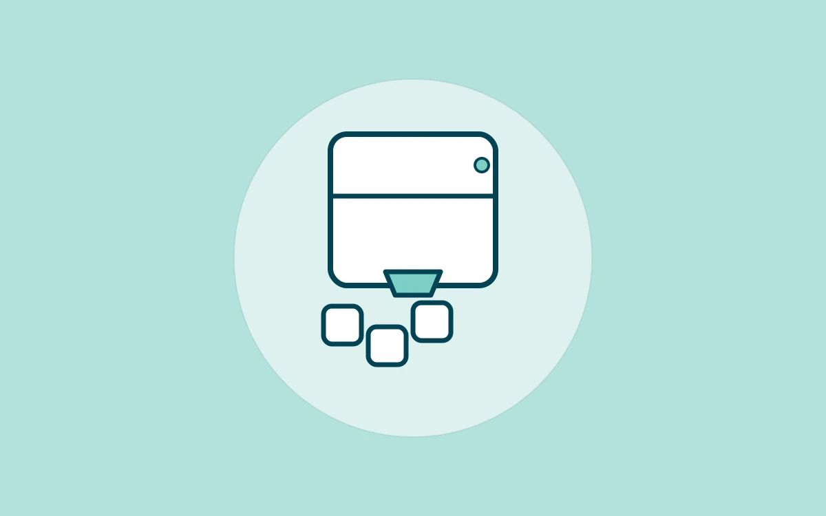 Illustration of an ice maker dispensing ice representing professional ice maker repair service in Abilene TX
