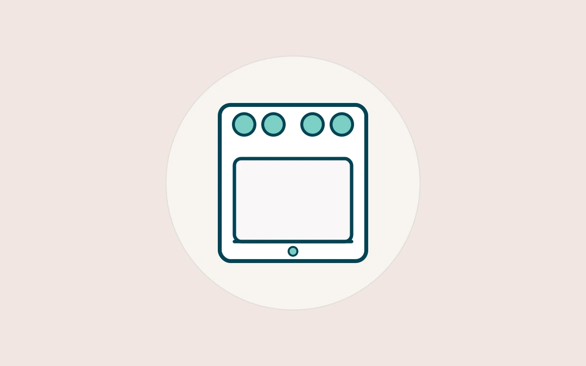 Illustration of an oven and stove representing professional oven and stove repair service in Abilene TX