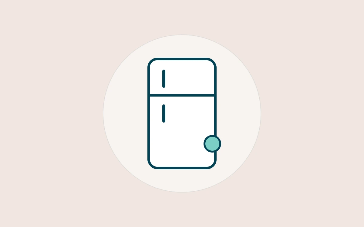 Illustration of a refrigerator representing professional refrigerator repair service in Abilene TX