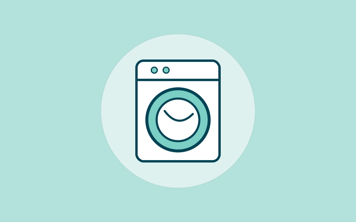 Illustration of a washing machine representing professional washer repair service in Abilene TX